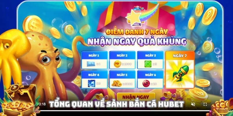 Bắn cá Hubet là sân chơi độc đáo, đầy màu sắc đại dương